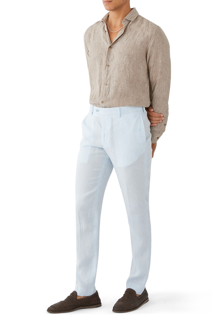 Affonso Tailored Linen Trousers